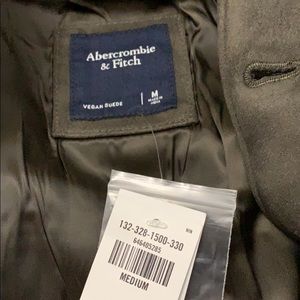 Jacket size medium vegan suede